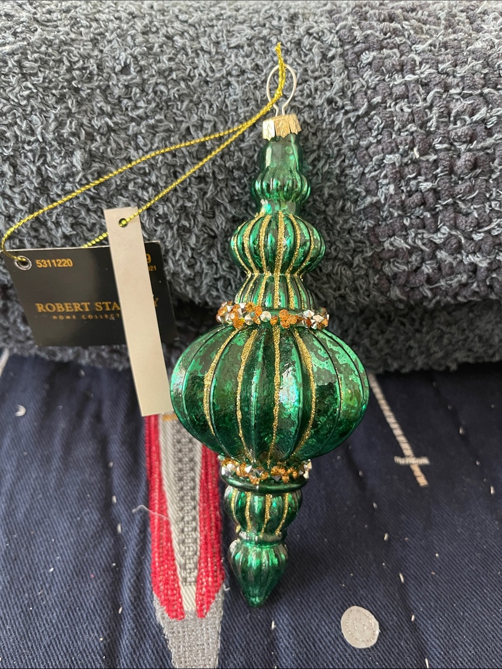 Glass Holiday Ornament